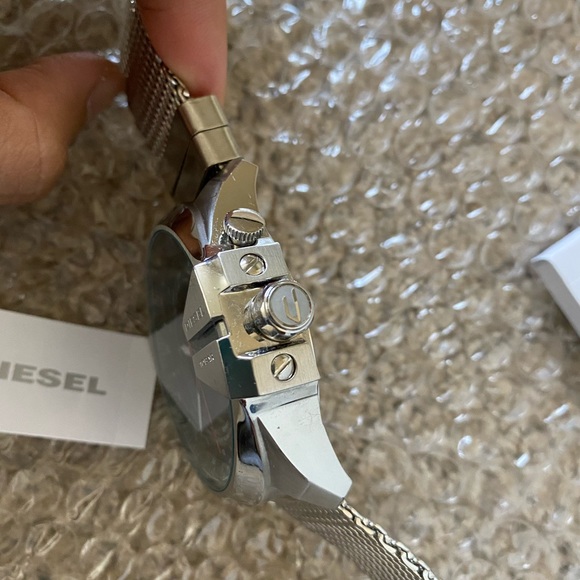 Diesel Mega Chief GMT World Dial Mens Watch DZ4320 - Picture 4 of 11